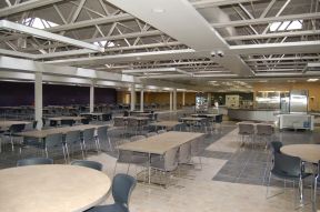 学校大型食堂设计效果图图集