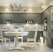 北欧时尚别墅设计厨房装修效果图片