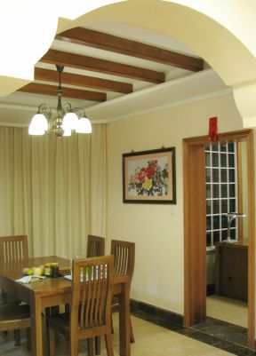 家居背景墻 簡(jiǎn)約餐廳裝修效果圖
