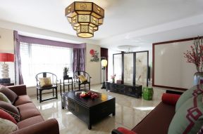 中式客厅组合沙发装修效果图欣赏