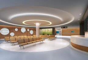 医院大厅效果图 室内设计