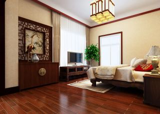 中式家装风格卧室摆件家居饰品效果图片