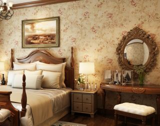 美式设计卧室摆件家居饰品装修效果图片