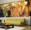 简约别墅设计客厅沙发背景墙效果图片