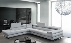 小户型客厅现代 转角沙发装修效果图片