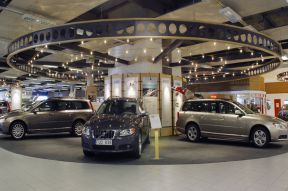 汽车展厅设计效果图 汽车4s店展厅布置