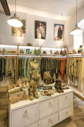 服裝店背景墻效果圖
