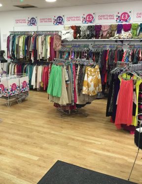 服裝店背景墻效果圖