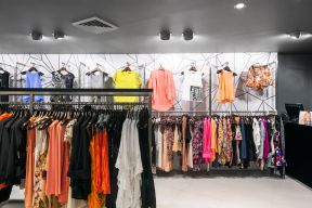 服裝店面裝修圖片 背景墻設(shè)計(jì)裝修效果圖片