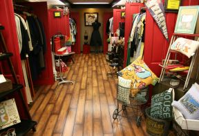 服裝店設計效果圖 隔斷設計