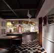 2023茶餐厅简约室内装修设计效果图图片