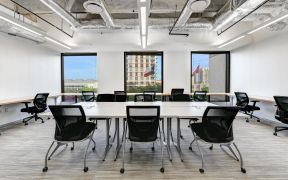 会议室设计效果图 loft风格