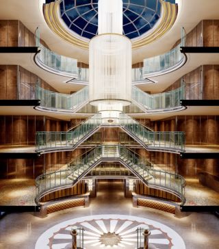 现代五星级酒店大堂吊顶装修效果图片