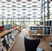 大型图书馆最新室内装修效果图2023图片