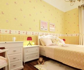 儿童房间设计片 墙面壁纸装修效果图片