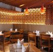 东南亚风格室内餐馆装修效果图