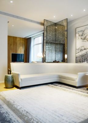 小户型客厅风格 转角沙发装修效果图片