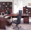 个性办公室办公桌椅装修效果图片库