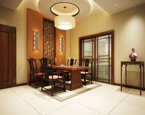 三房兩廳中式 家裝餐廳設(shè)計(jì)效果圖