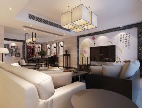 中式風(fēng)格客廳效果圖 客廳電視背景墻設(shè)計(jì)圖