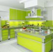 敞开厨房橱柜颜色效果图
