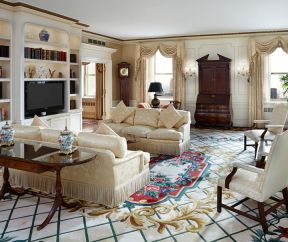 簡(jiǎn)歐客廳裝修效果圖片 客廳裝修效果圖片