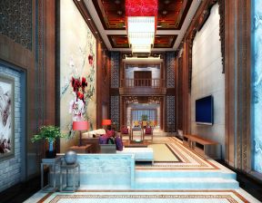 中式家居設(shè)計(jì)元素 二層別墅裝修