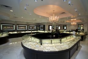 珠宝店面装修效果图 大型商场设计图