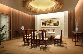 現(xiàn)代中式風(fēng)格家居小餐廳裝修效果圖