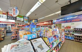 食品店面装修效果图 吊顶设计装修效果图片