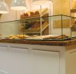 蛋糕店室内玻璃柜子装修效果图片