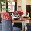 地中海风别墅餐桌椅子装修效果图片