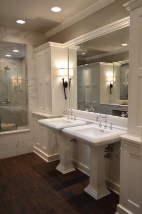 卫浴展厅效果图 简约风格装修设计