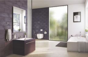 现代卫浴展厅效果图片 混搭设计风格