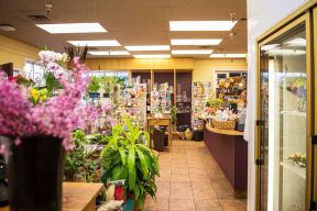 高檔花店 集成吊頂燈裝修效果圖片