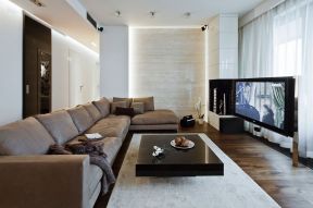 现代客厅装修效果图片 客厅沙发颜色搭配