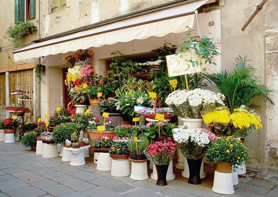 国外鲜花店设计装修效果图片欣赏