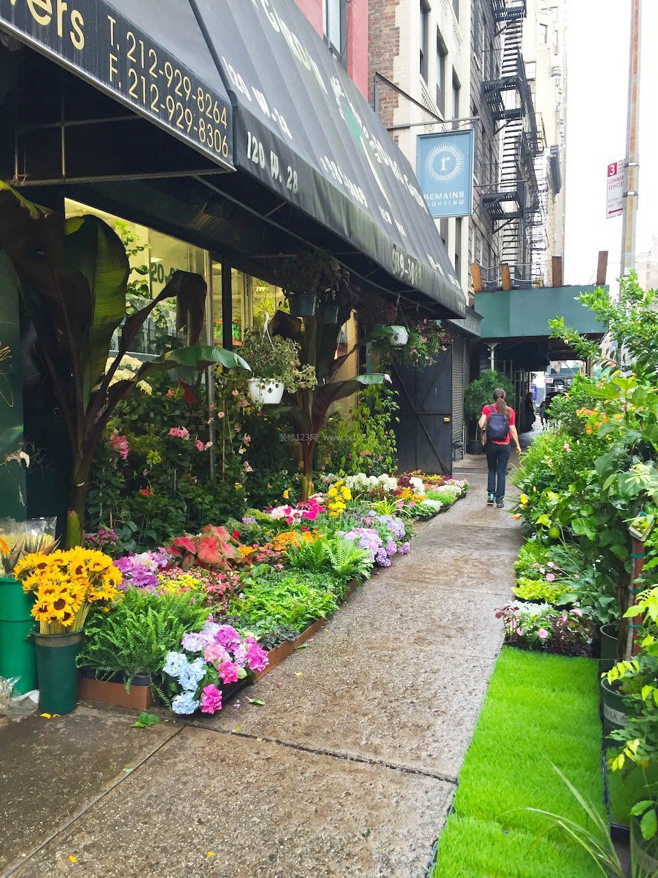 鮮花店店面裝修效果圖