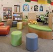 田园风格建筑儿童图书馆装饰图片 