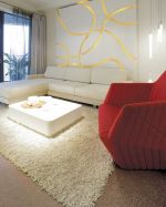 现代简约大气客厅家庭装饰设计效果图片
