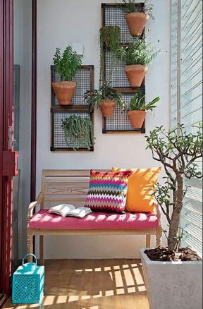 家装阳台休闲创意椅子装修装饰效果图片
