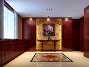 中式風(fēng)格室內(nèi)設(shè)計 進門玄關(guān)效果圖