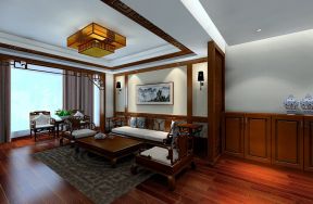 中式風(fēng)格室內(nèi)設(shè)計(jì) 客廳吊燈