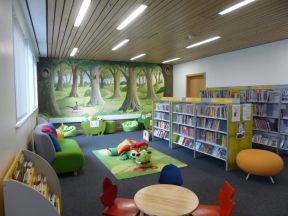 儿童图书馆图片 室内设计