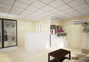 花店室內裝修效果圖 室內設計