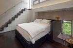 现代简约家装风格100平方带阁楼卧室效果图