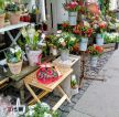 国外小型花店装修效果图图片