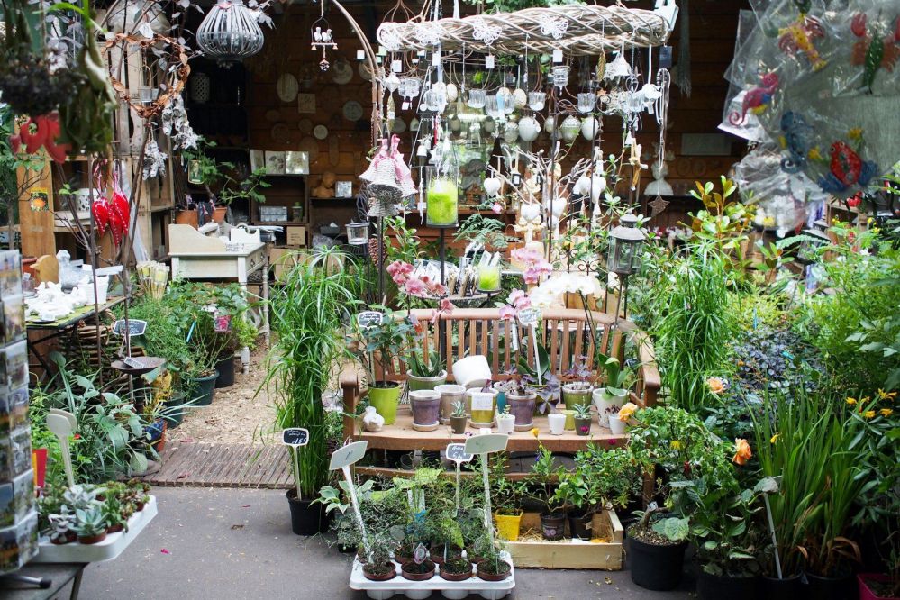 最新花店花架圖片