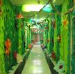 幼儿园走廊墙面装饰装修图片