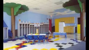 地中海幼儿园室内墙面布置装饰设计图片